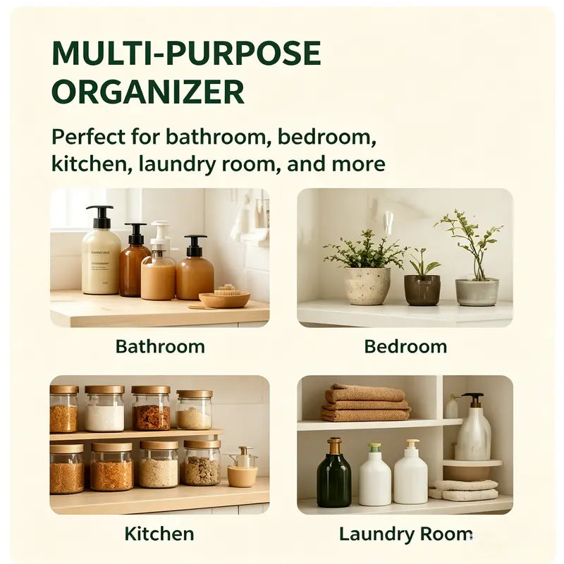 3-Tier Woven Cotton Over-the-Door Storage Basket – Wall-Mounted Bathroom & Nursery Organizer